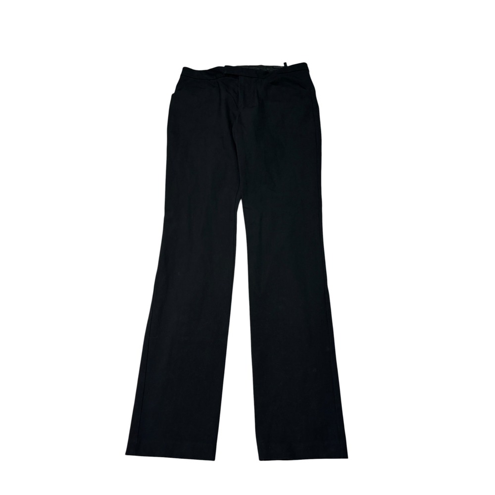 Rag & Bone New York Black Stretch Cotton Trousers Womens 2 W28 L30 USA